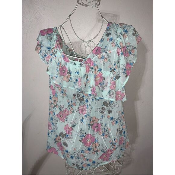 NEW WITH TAGS A New Day Women's Shirt, Size L, Multicolor, 100% Polyester - Picture 4 of 6